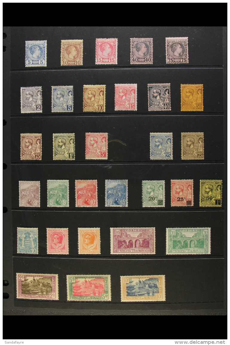 1885-1933 ALL DIFFERENT MINT COLLECTION All With Original Gum, The Odd Small Perf Fault, But Mainly Fresh And... - Other & Unclassified