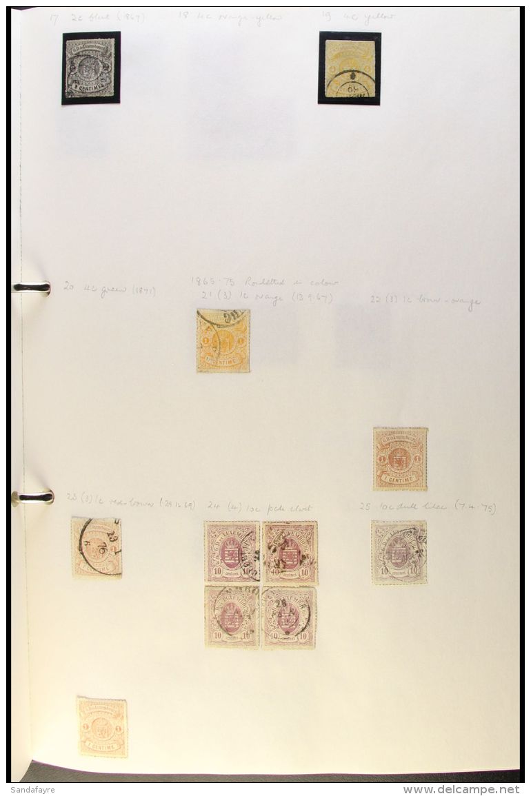 1852-1979 EXTENSIVE MINT &amp; USED COLLECTION Presented In A Home Made Album.. A Most Interesting Collection With... - Other & Unclassified