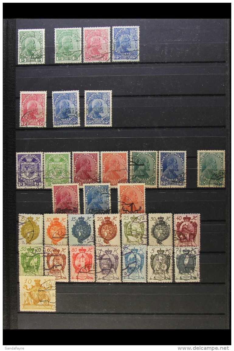 1912-1945 EXTENSIVE FINE USED COLLECTION (Cat 3000+ Euros) Presented On Stock Pages &amp; Mostly Cds Used, ALL... - Otros & Sin Clasificación