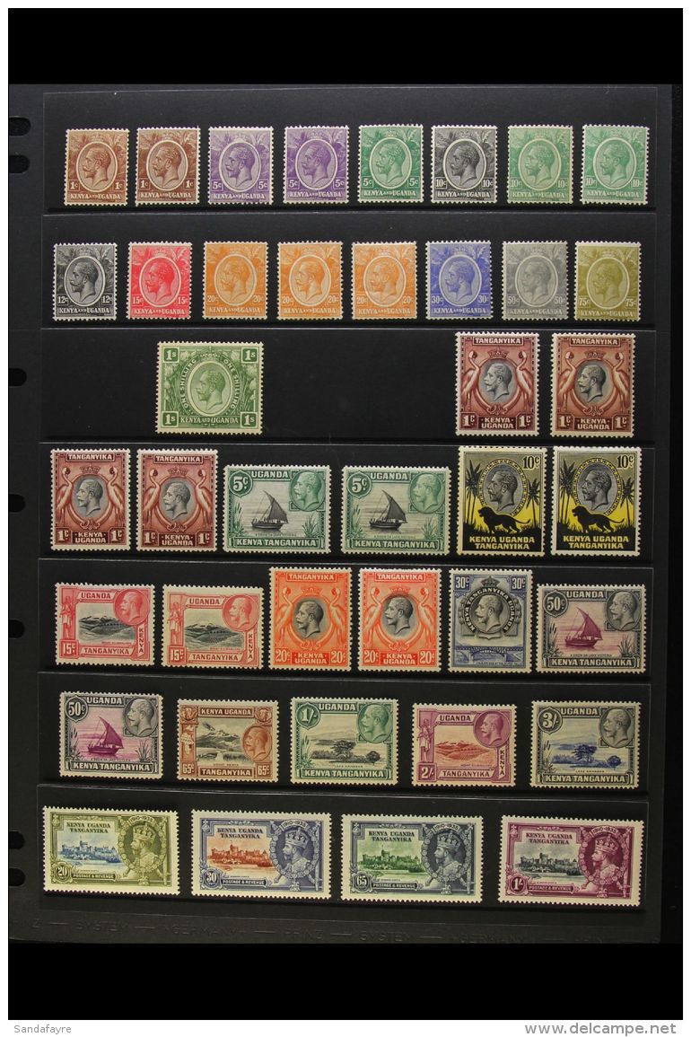 1922-1953 MINT COLLECTION A Most Useful Collection With Shade &amp; Perforation Variants, Presented... - Vide