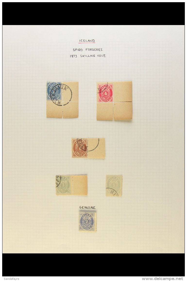 1873-1902 "CLASSICS" COLLECTION A Valuable &amp; Interesting Numeral Definitives Collection That Includes The... - Other & Unclassified