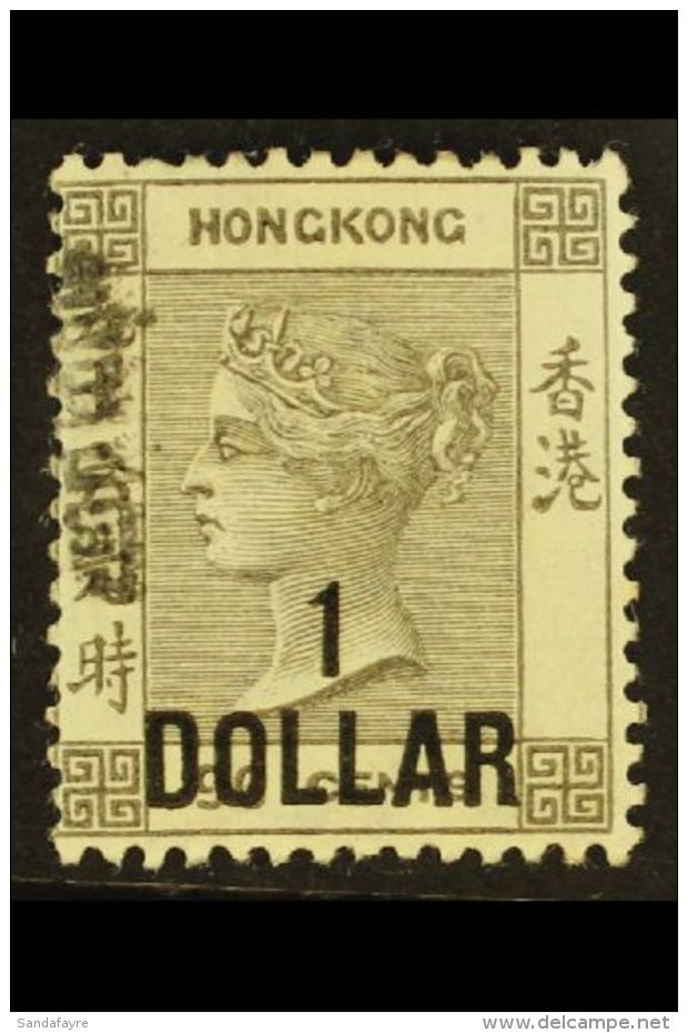 1898 $1 On 96c Grey Back, SG 52a, Very Fine And Fresh Mint Og. For More Images, Please Visit... - Other & Unclassified