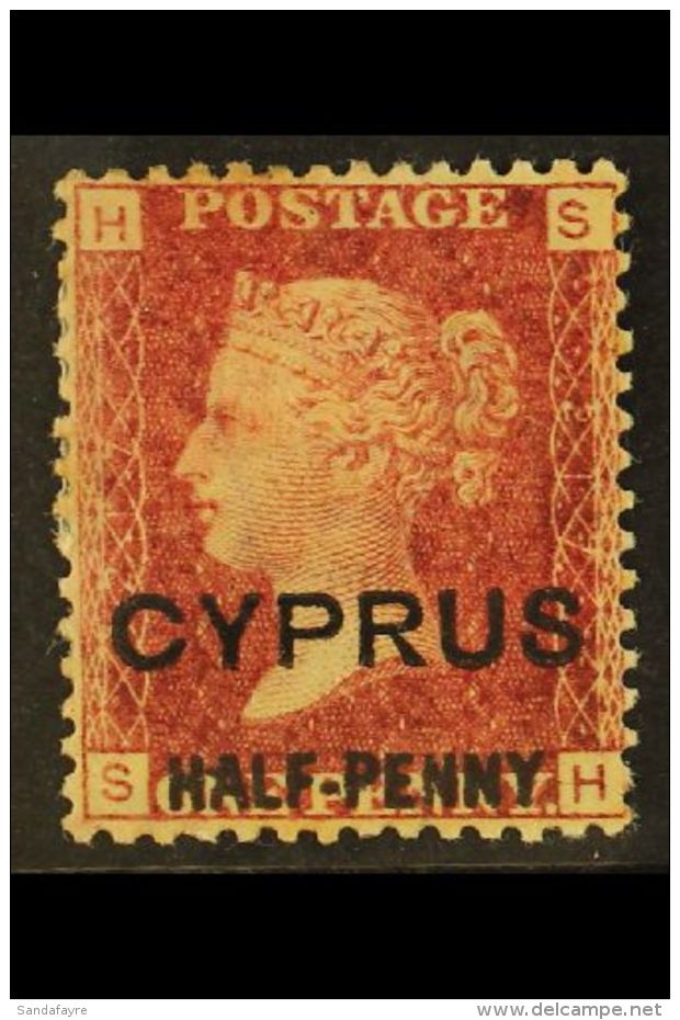 1881 &frac12;d On 1d Red With 13mm Surcharge, Plate 217, SG 9, Fine Mint.  For More Images, Please Visit... - Other & Unclassified