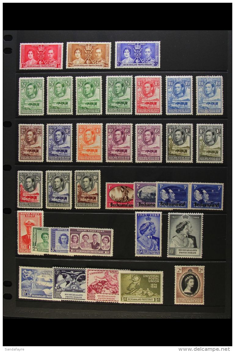 1937-66 FINE MINT COLLECTION A Near Complete Collection For The Period Which Includes 1937 Coronation Set, 1938-52... - Andere & Zonder Classificatie