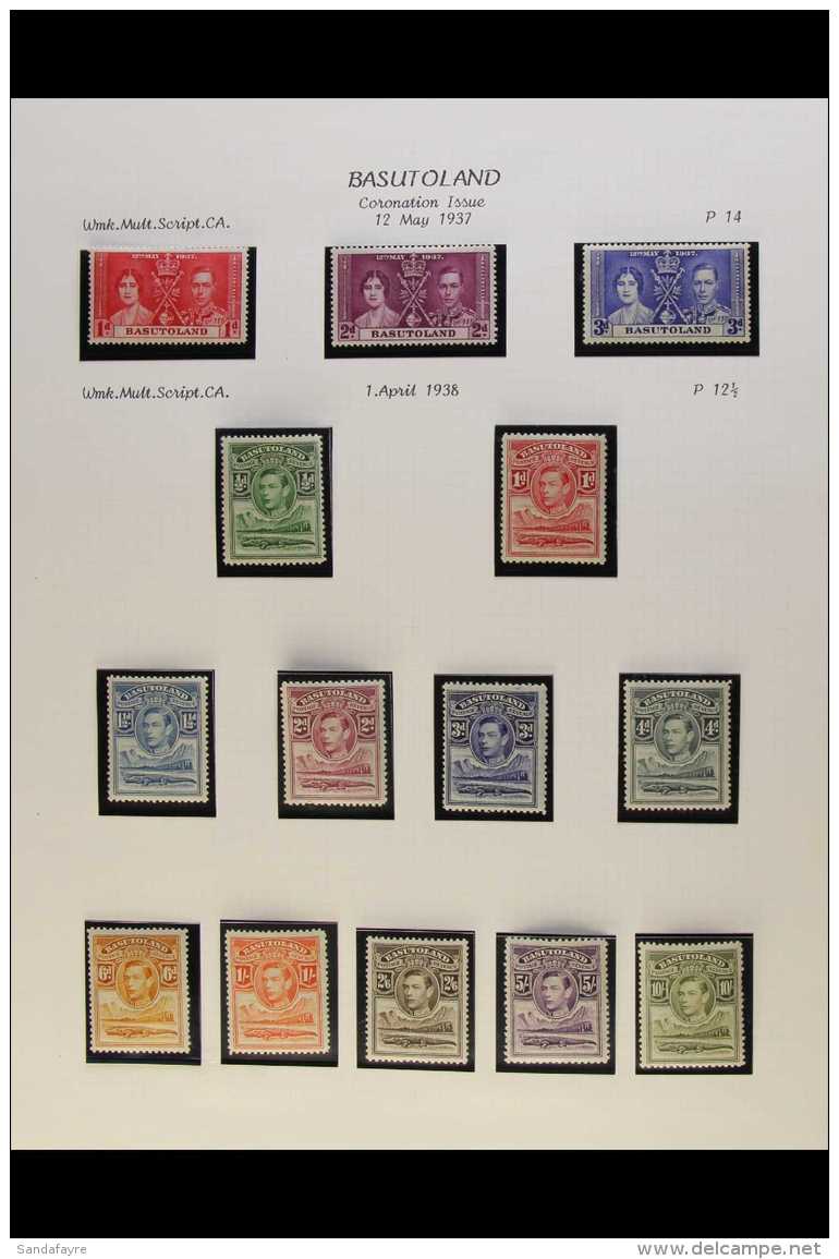 1937-52 KGVI FINE MINT COLLECTION Complete For Basic KGVI Issues, Plus 1933-52 Postage Dues On Chalky Paper, SG... - Other & Unclassified