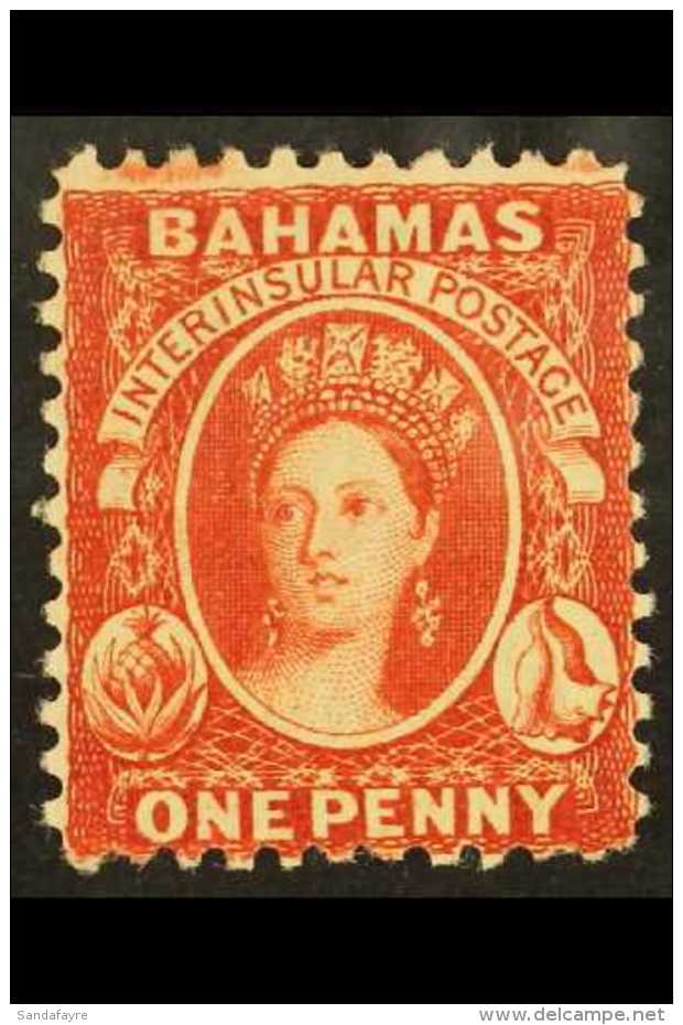 1882 1d Scarlet-vermilion, Wmk Crown CA, Perf.12, SG 40, Never Hinged Mint, BP Basel Certificate Accompanies. For... - Other & Unclassified