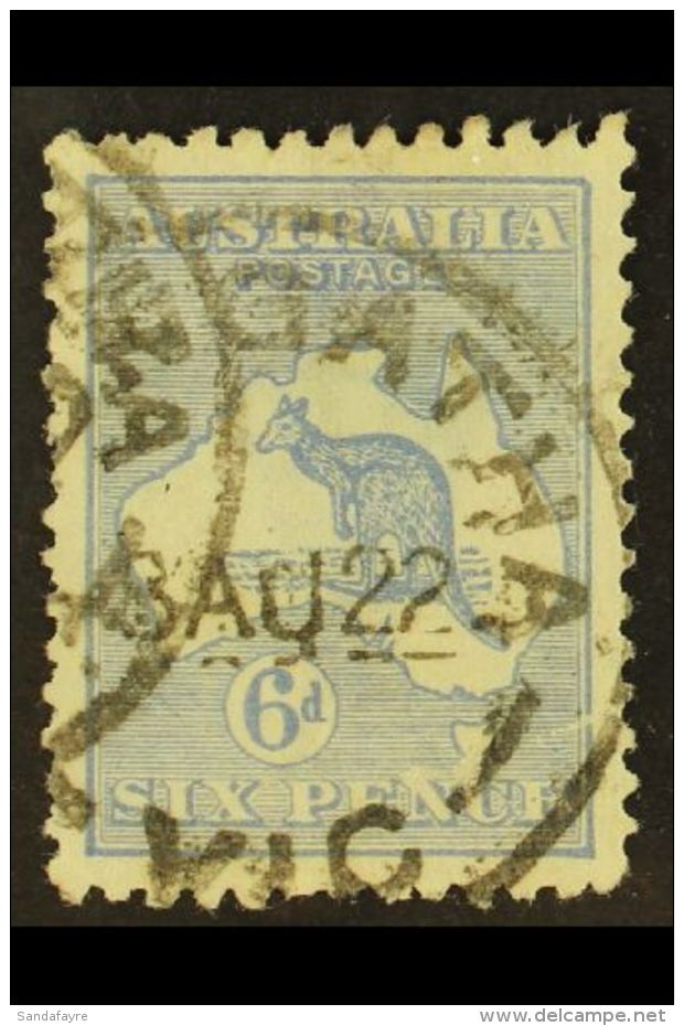 1915 6d Ultramarine, Die IIA (substituted Cliche). SG 38ba, Used, Fine Appearance But Surface Scrape At Bottom... - Other & Unclassified
