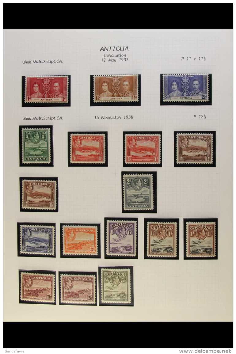 1937-51 KGVI MINT COLLECTION Almost Complete For Basic KGVI Issues, 1933-51 Defins To 5s, Incl. Shades Of 1s &amp;... - Other & Unclassified