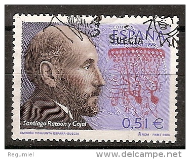 Espa&ntilde;a U 3964 (o) Personajes. Cajal. 2003 - Usados