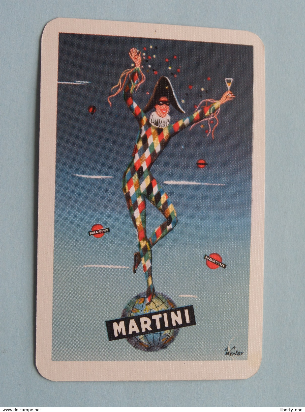 MARTINI DRY Vermouth / JOKER ( Details - Zie Foto´s Voor En Achter ) !! - Cartes à Jouer Classiques