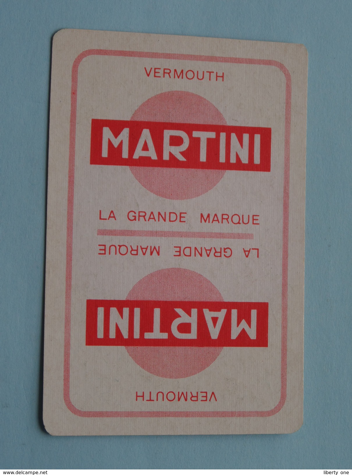 MARTINI Vermouth La Grande Marque / JOKER ( Details - Zie Foto´s Voor En Achter ) !! - Cartes à Jouer Classiques