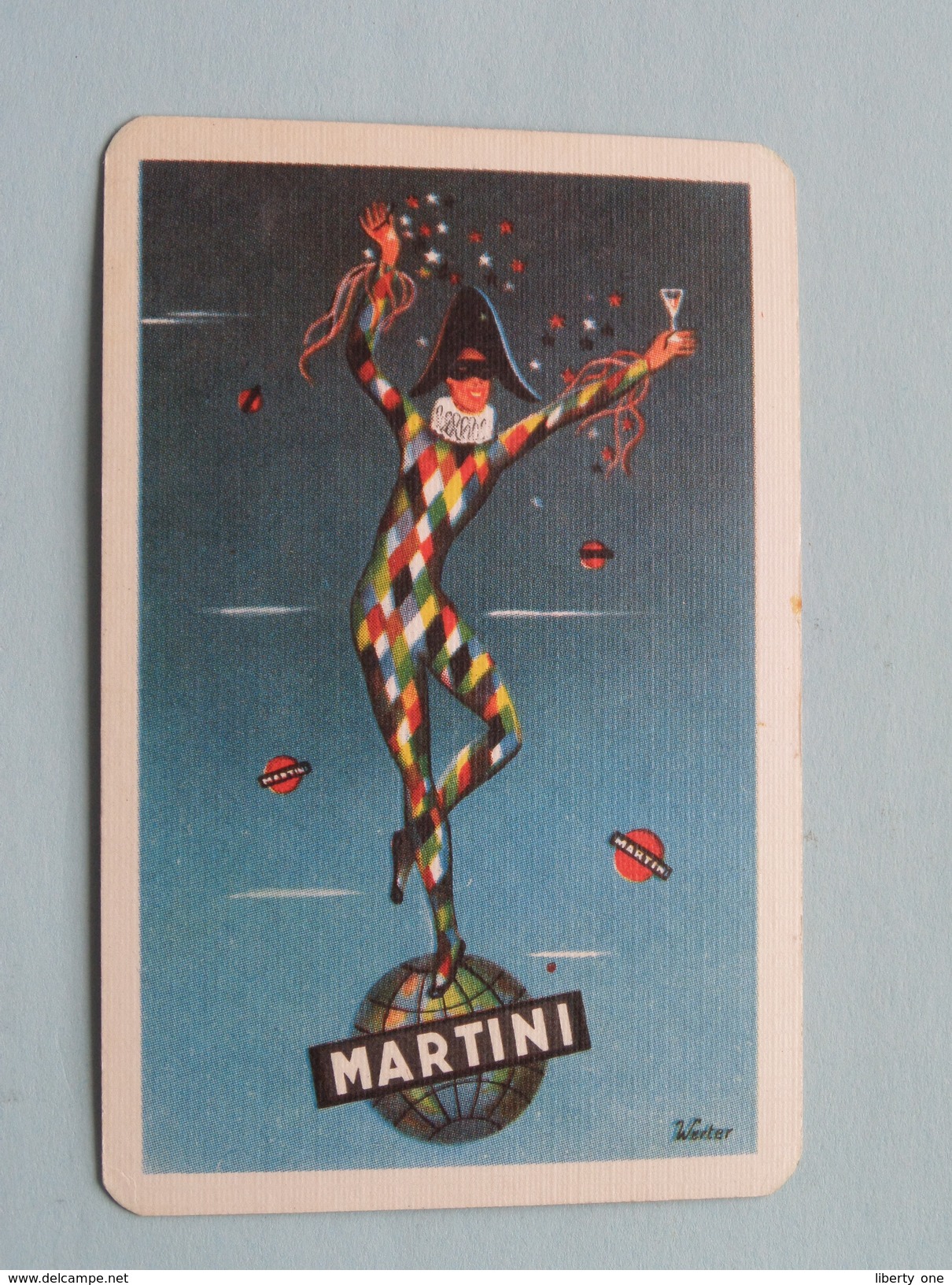 Vermouth MARTINI La Grande Marque / JOKER ( Details - Zie Foto´s Voor En Achter ) !! - Cartes à Jouer Classiques