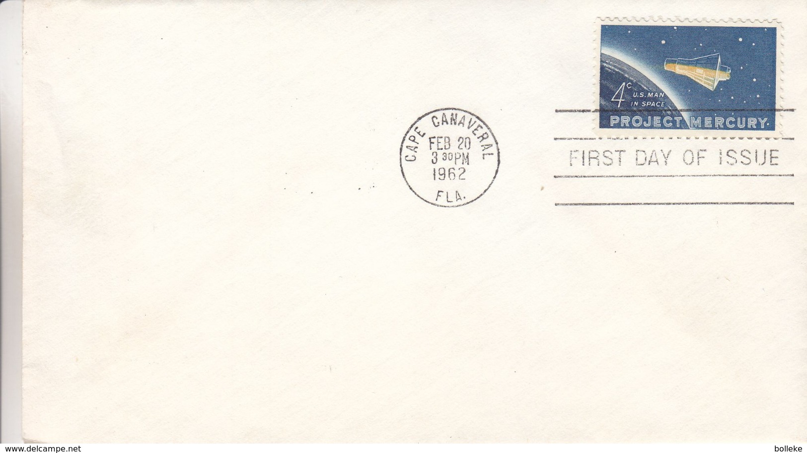 Etats Unis - Lettre De 1962 - Espace - Mercury - North  America