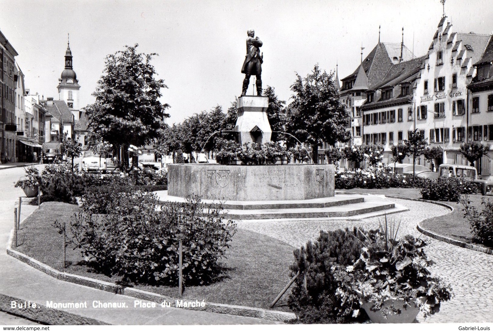 Bulle  Monument Chenaux, Place Du Marché - Bulle