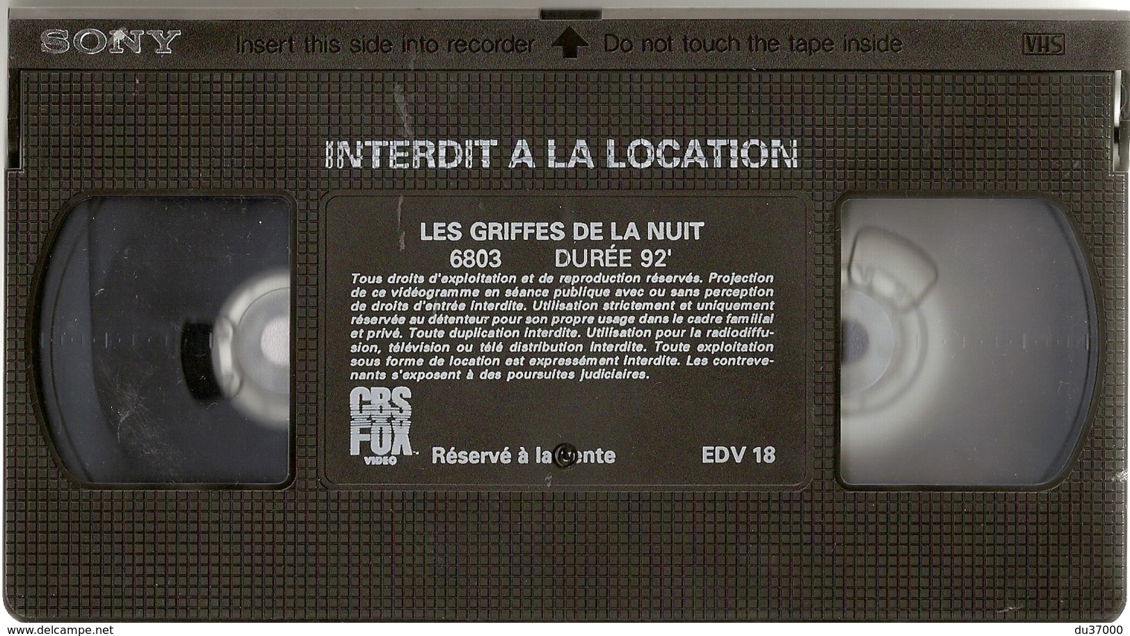 LES GRIFFES DE LA NUIT 1984 - Horror