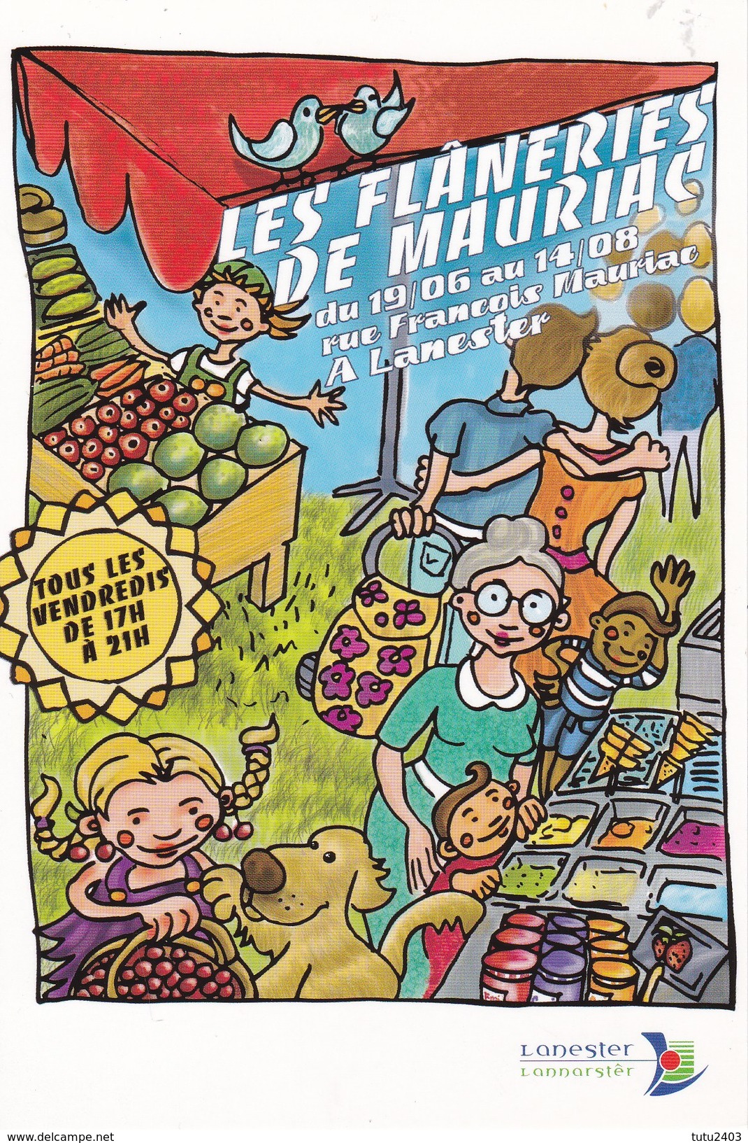 LANESTER                             Marche D'ete Rue Mauriac - Lanester