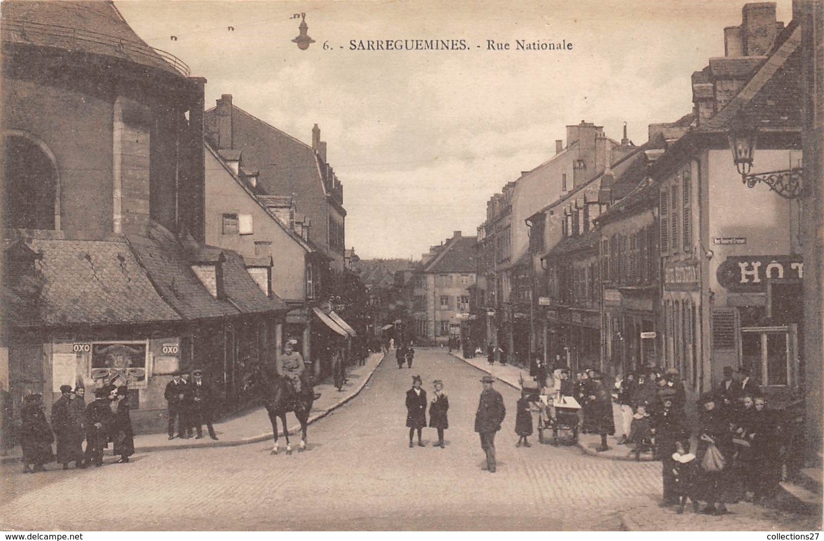 57-SARREGUEMINES-RUE NATIONALE - Sarreguemines