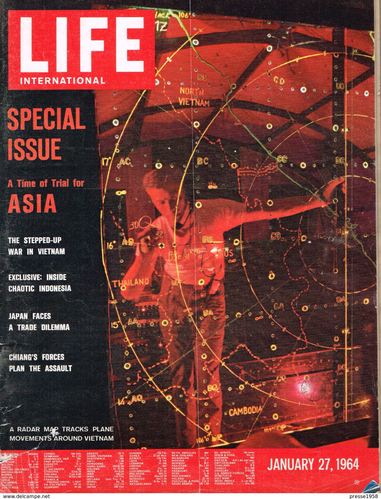 LIFE International VOL.36 N°2 JANUARY 27, 1964 SPECIAL ISSUE - VIETNAM - BUDDHISM - MALAYSIA - JAPAN - RED CHINA - Autres & Non Classés