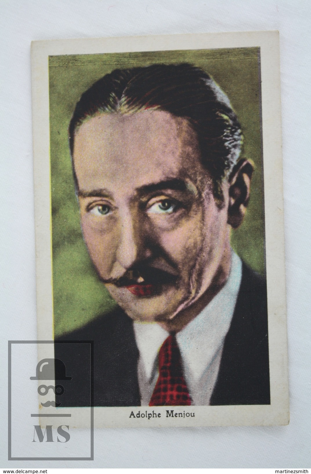 Old Trading Card/ Chromo Topic Cinema/ Movie - Spanish Chocolate Advertising - Actor: Adolphe Menjou - Otros & Sin Clasificación