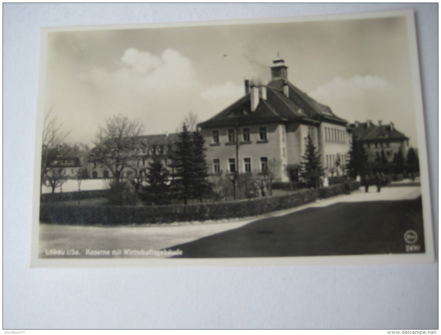 LÖBAU  , Kaserne  , Schöne Karte Um 1935 - Loebau