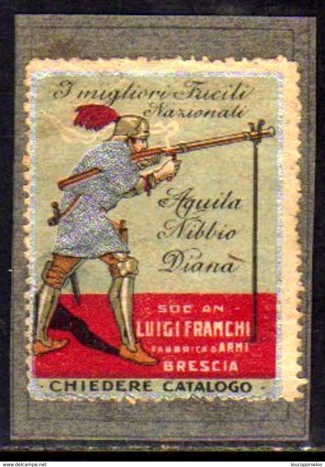 11387 Cinderela Italia Propaganda De Armas Brescia - Cinderellas