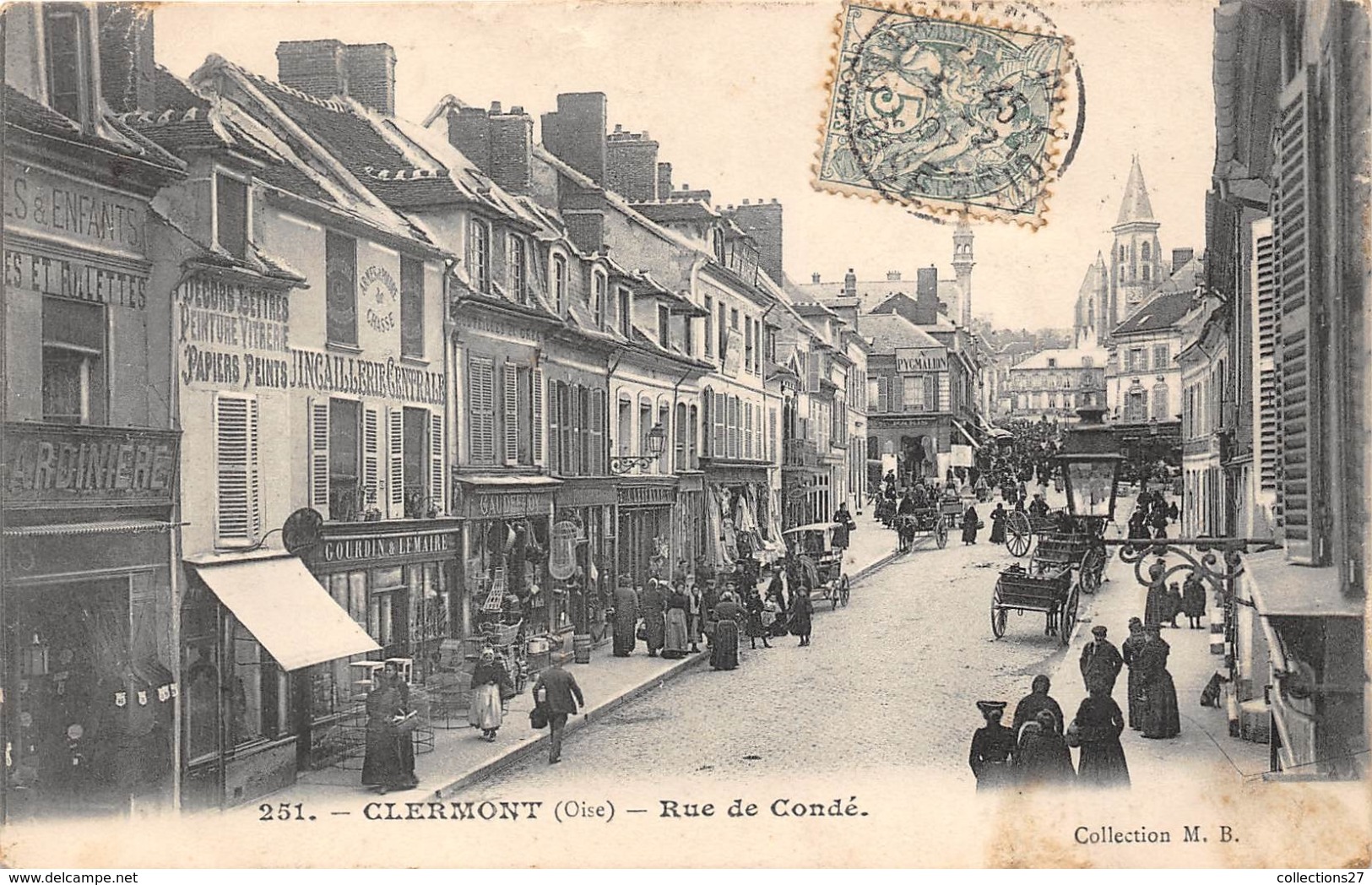 60-CLERMONT- RUE DE CONDE - Clermont