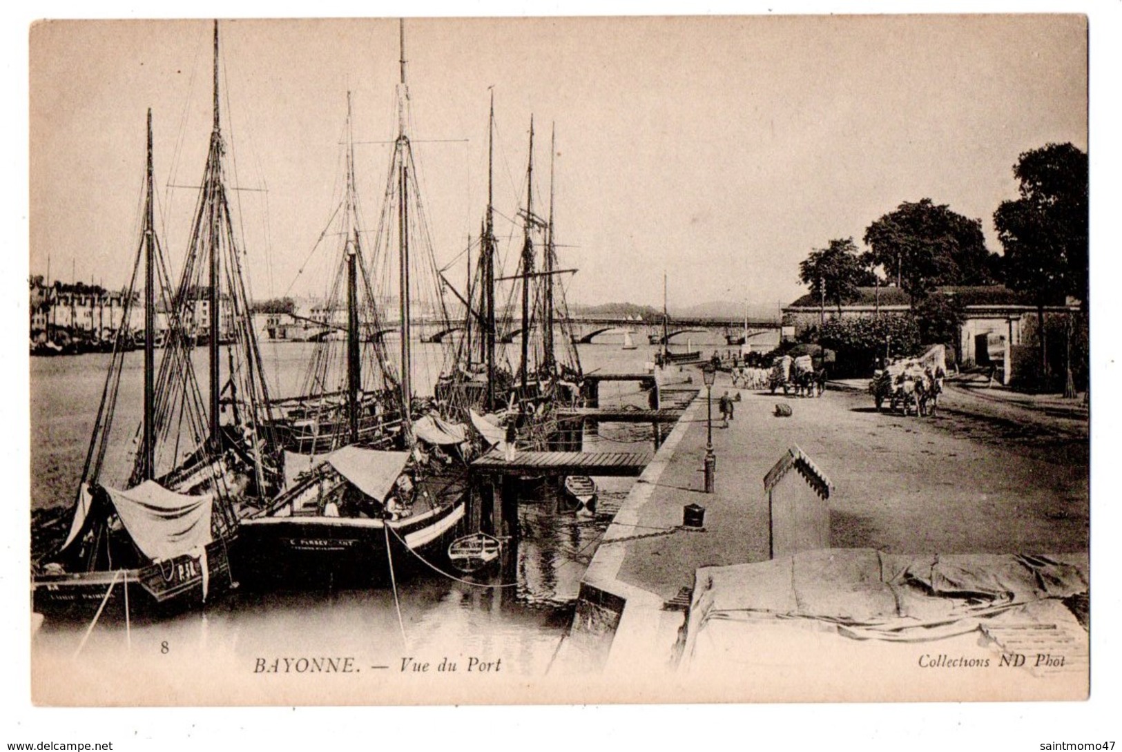 64 - BAYONNE . VUE DU PORT - Réf. N°737 - - Bayonne