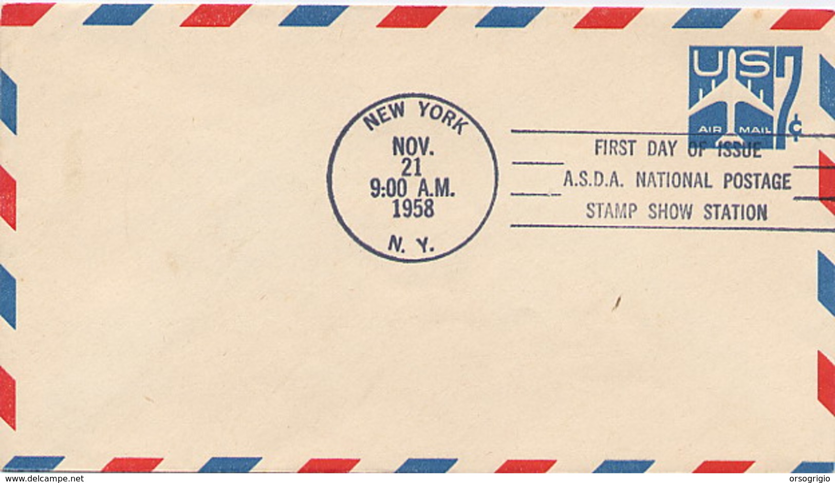 USA - Intero Postale -  ASDA 1958 - 1941-60