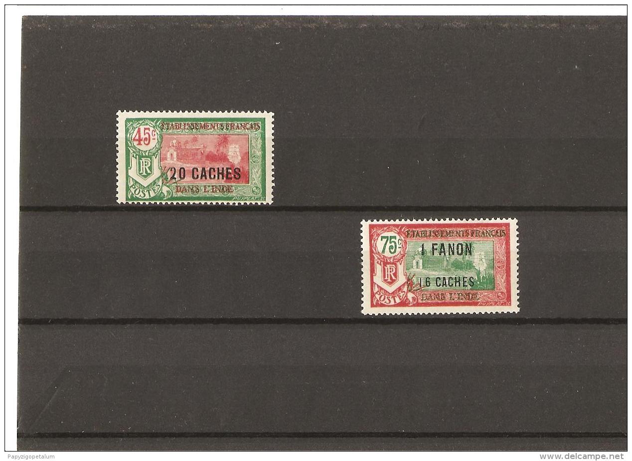 INDE Timbres De 1927  Surchargés  N° 79 **   à   80 * - Unused Stamps