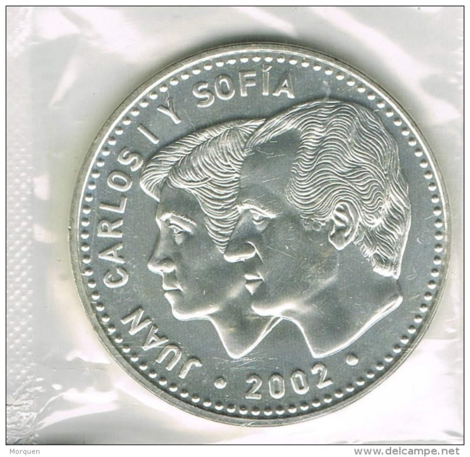 R 595. Moneda 12 Euros ESPAÑA 2002, Spain Ag, Plata, Union Europea - España