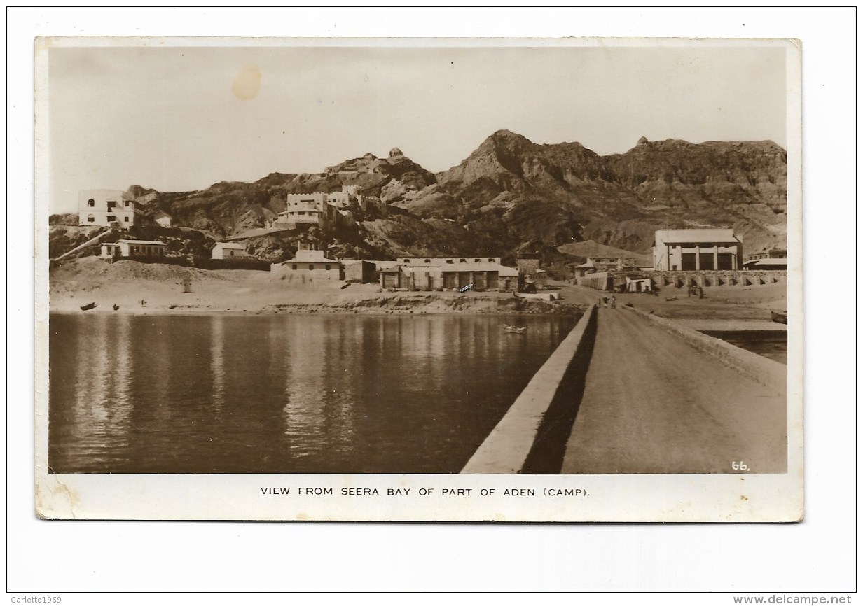 VIEW FROM SEERA BAY OF PART OF ADEN VIAGGIATA FP - Somalië