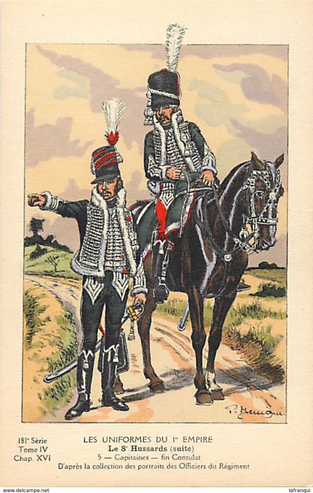 Ref R540 - Militaires -militaria - Regiments - Uniformes - Illustrateur Benigui  - Les Uniformes Du 1er Empire - - Uniformes