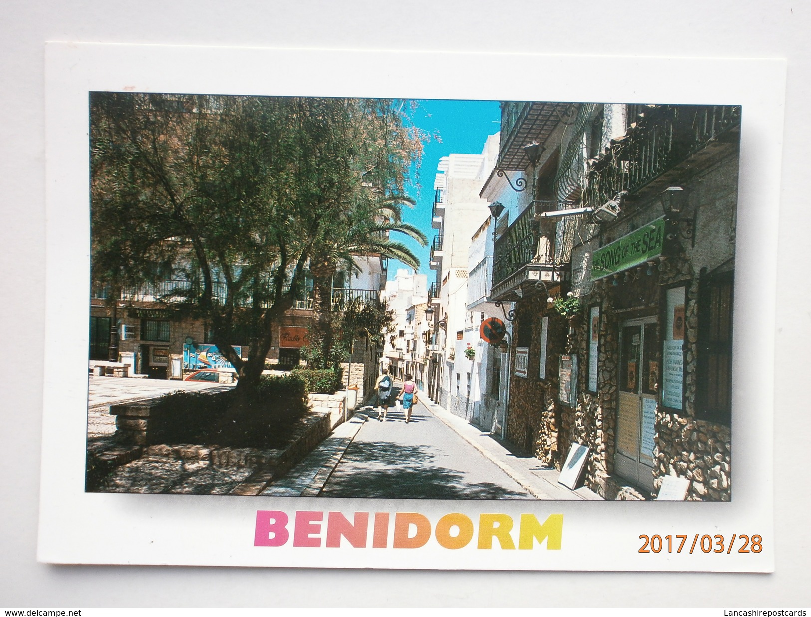 Postcard Benidorm Calle Tipica My Ref B2761 - Other & Unclassified