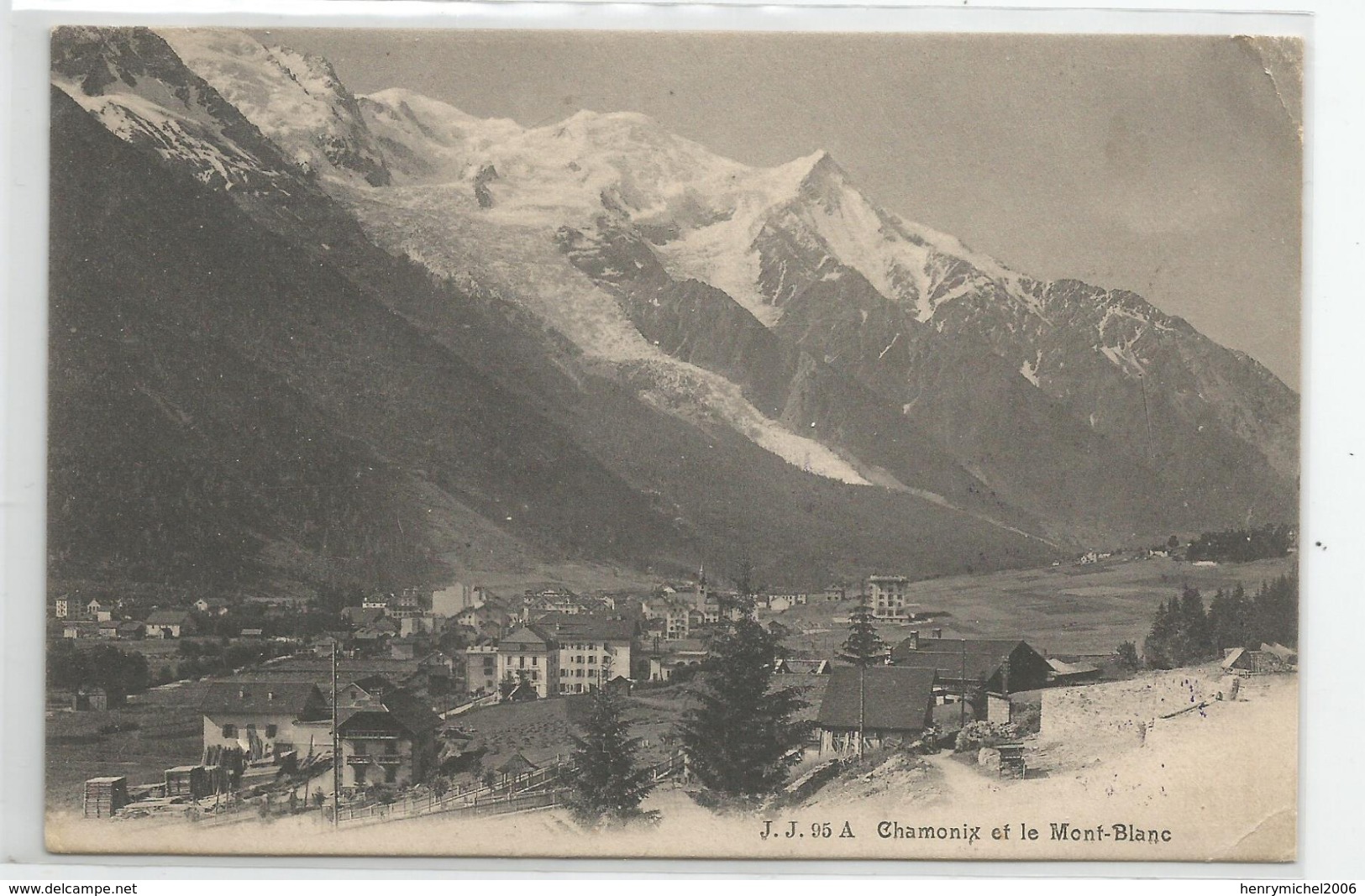 74 Haute Savoie - Chamonix Cachet Hotels De France De L'union Et Terminus Hotel 1905 - Chamonix-Mont-Blanc