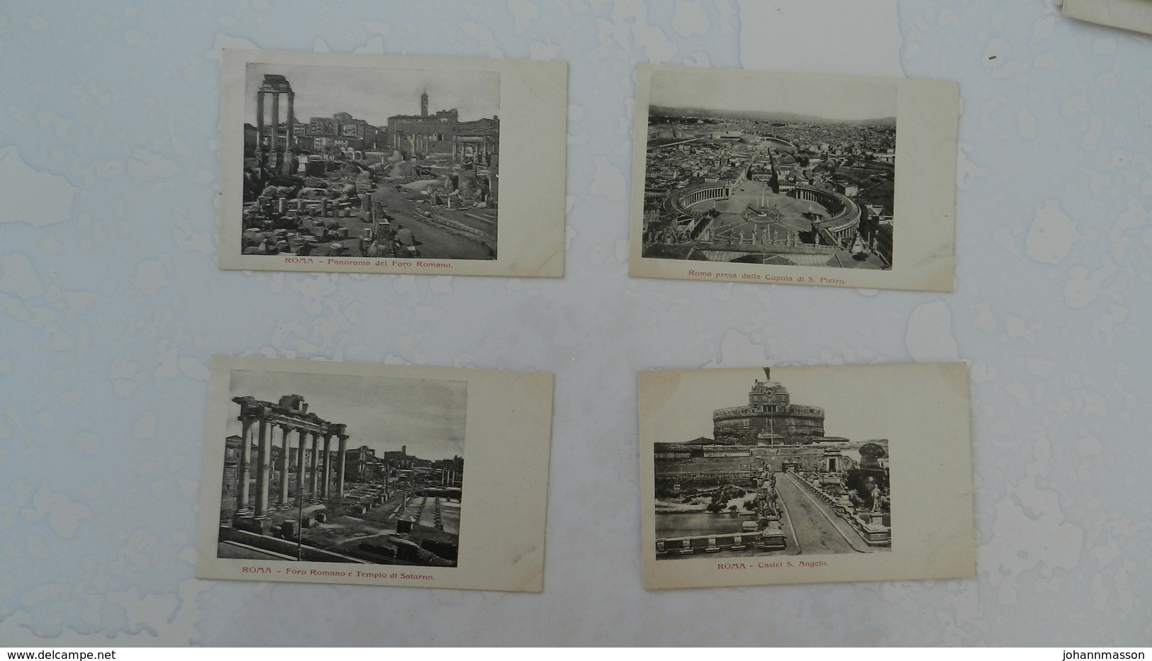 Lot De 4 Cartes Postales  Sur  Roma - Collections & Lots