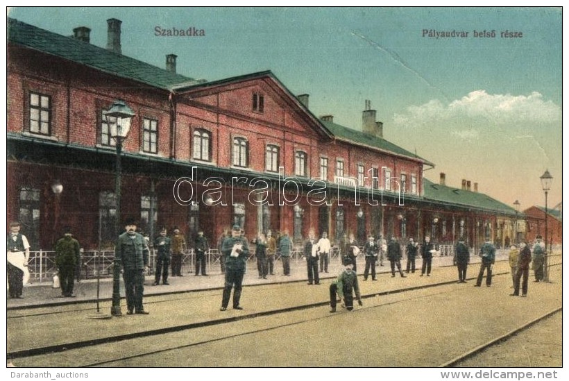 ** T2/T3 Szabadka, Subotica; Vas&uacute;t&aacute;llom&aacute;s / Railway Station  (EB) - Non Classificati