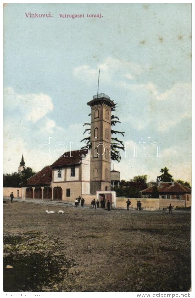 * T3 Vinkovci, Vinkovce; TÅ±zolt&oacute; Torony / Vatrogasni Toranj / Fire Tower (Rb) - Non Classificati