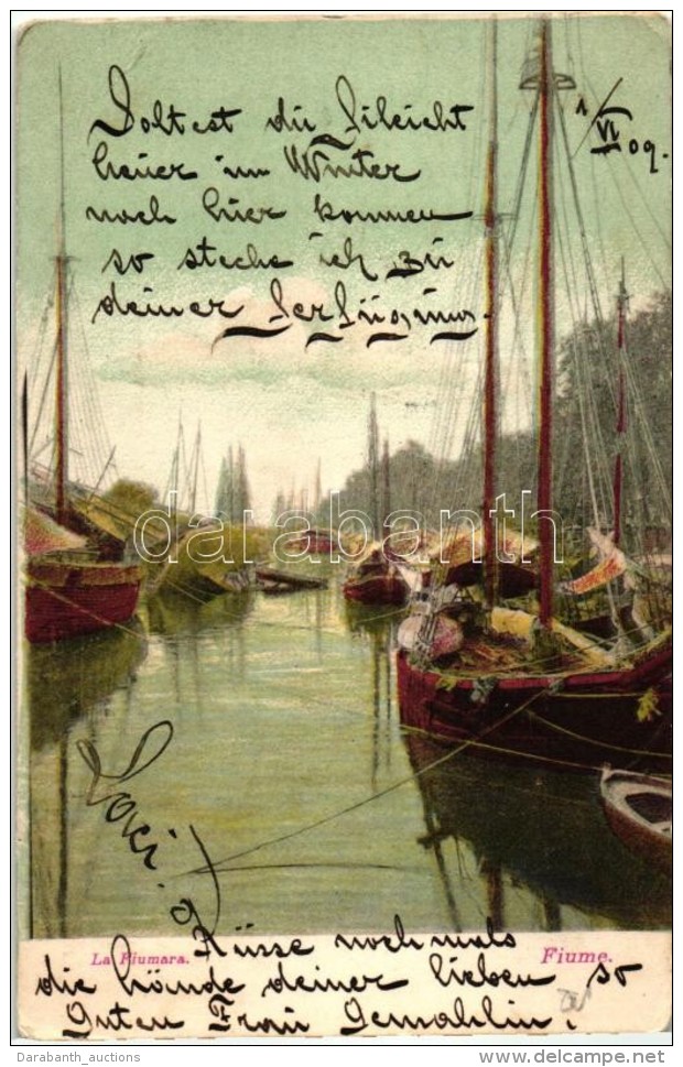 T3 Fiume, La Fiumara / Boats, Canal (EB) - Non Classificati