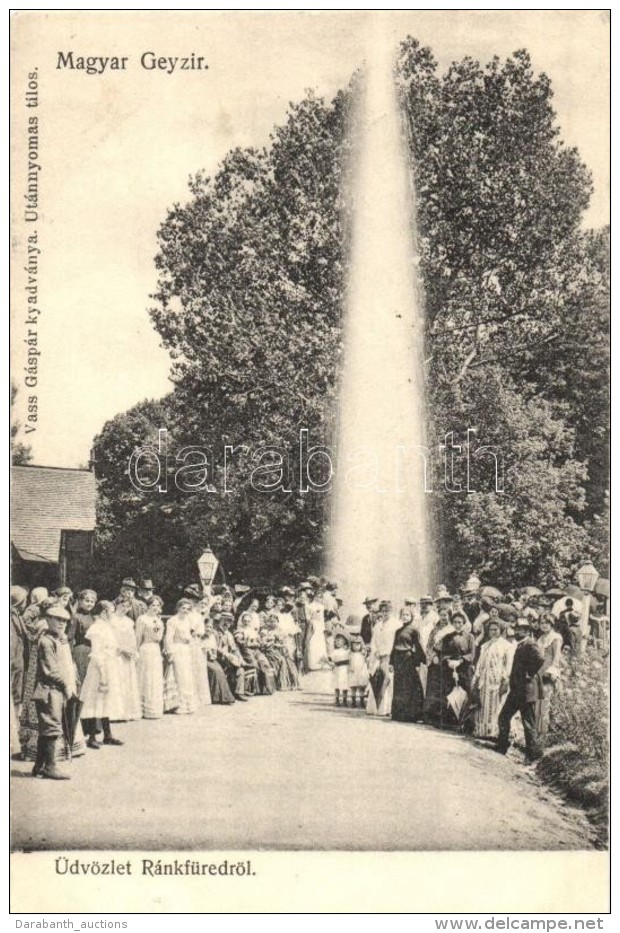 T2 R&aacute;nkf&uuml;red, Herlany; Magyar Gejz&iacute;r, Vass G&aacute;sp&aacute;r Kiadv&aacute;nya / Geyser - Non Classificati