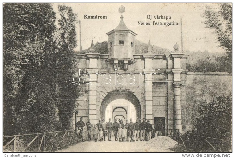 T2/T3 Kom&aacute;rom, Komarno; &Uacute;j V&aacute;rkapu / New Castle Gate  (EK) - Non Classificati