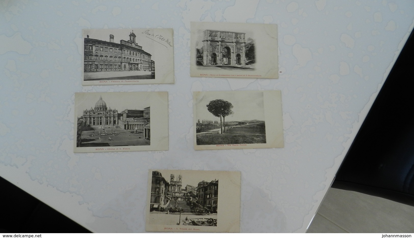Lot De 5 Cartes Postales  Sur  Roma - Collections & Lots