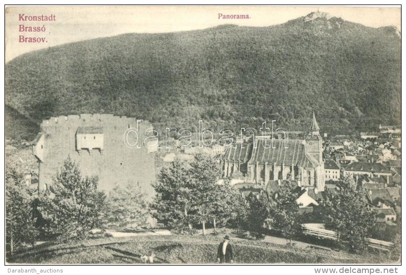 T2/T3 Brass&oacute;, Kronstadt, Brasov; Panorama / L&aacute;tk&eacute;p, J. M. N. 25. / General View (EK) - Non Classificati