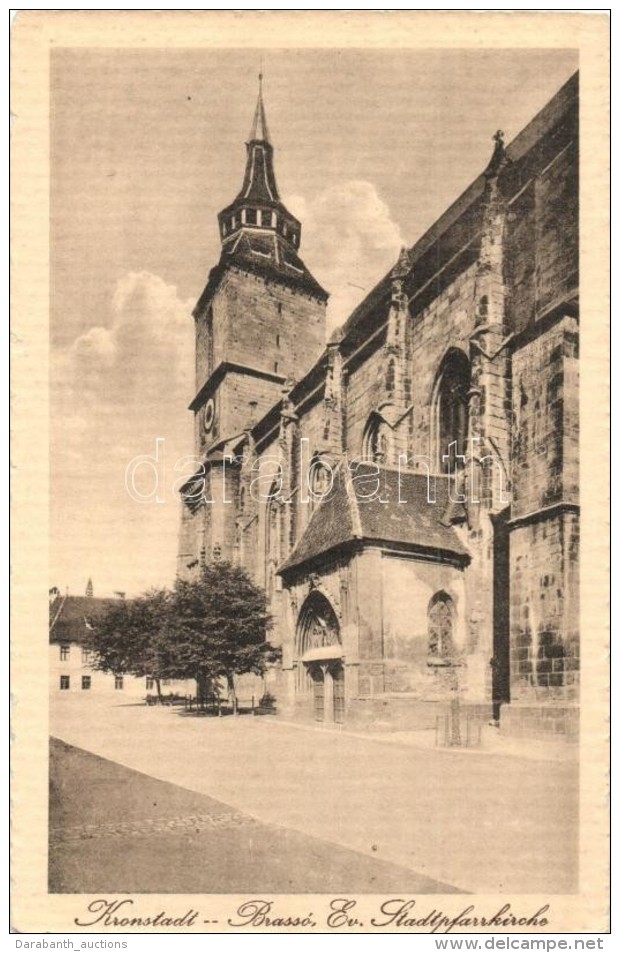 ** T2 Brass&oacute;, Kronstadt, Brasov; Evang&eacute;likus Templom. H. Zeidner / Ev. Stadtpfarrkirche / Church - Non Classificati