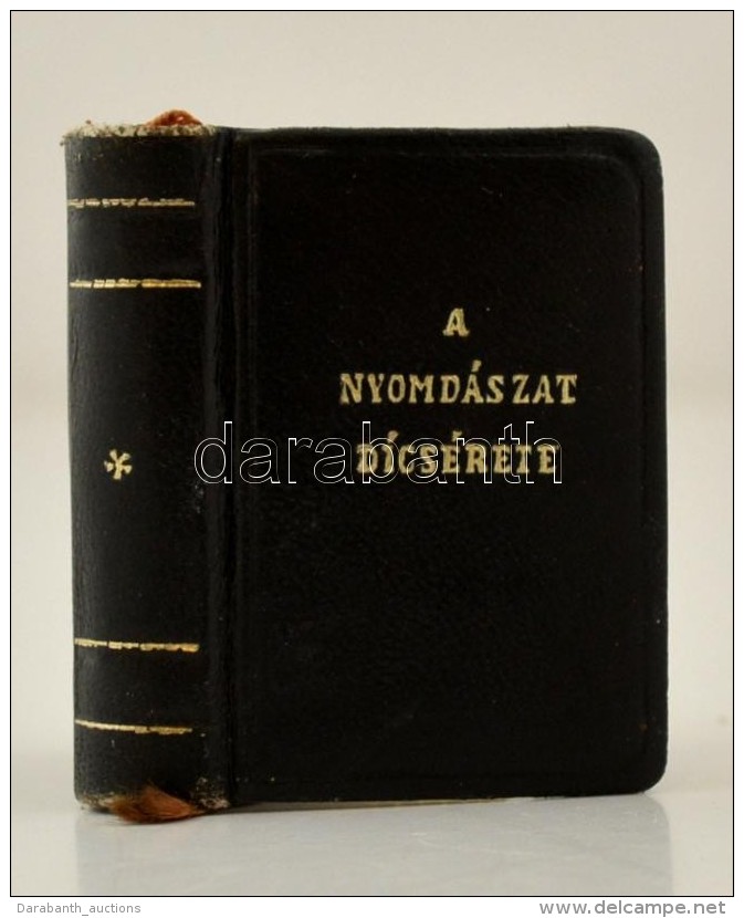 Fitz J&oacute;zsef: A Nyomd&aacute;szat Dics&eacute;rete. Bp., &eacute;.n., Codex-nyomda. Kiad&oacute;i... - Non Classificati