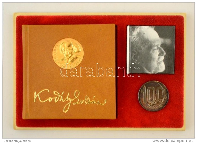 Kod&aacute;ly Zolt&aacute;n 1882-1967. Bp., 1982, Kossuth. Jubileumi Kiad&aacute;s, 1 Db Minik&ouml;nyv &eacute;s 1... - Non Classificati