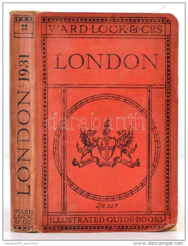 London. London, 1931, Ward, Lock &amp; Co. Kiad&oacute;i Pap&iacute;rk&ouml;t&eacute;s, Megviselt... - Non Classificati