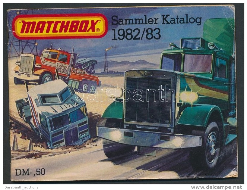 1982 A Matchbox 1982/83-as J&aacute;t&eacute;kkatal&oacute;gusa, Sok Sz&iacute;nes K&eacute;ppel - Non Classificati