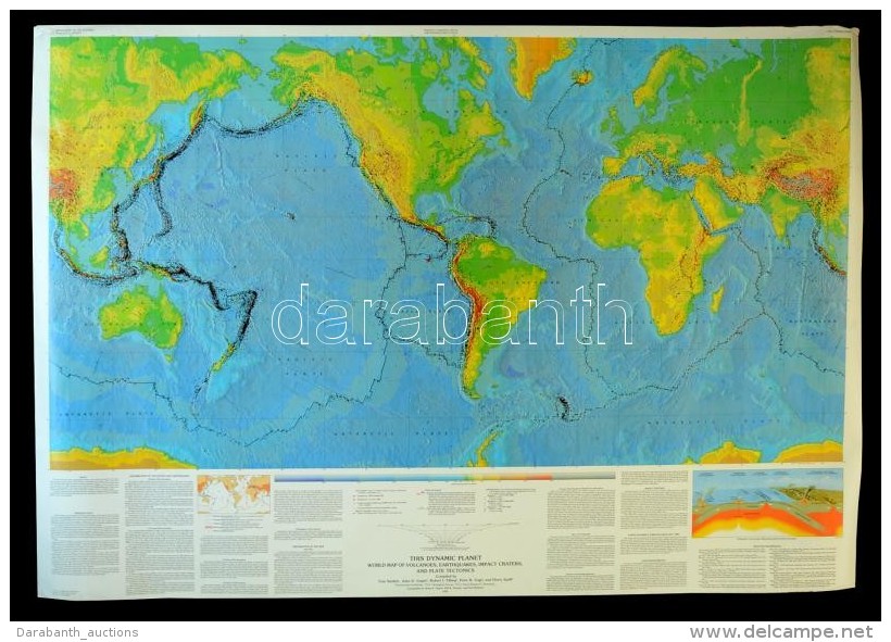 1994 'Dynamic Planet', Nagym&eacute;retÅ± Vil&aacute;gt&eacute;rk&eacute;p A Vulkanikus &eacute;s Tektonikus... - Altri & Non Classificati