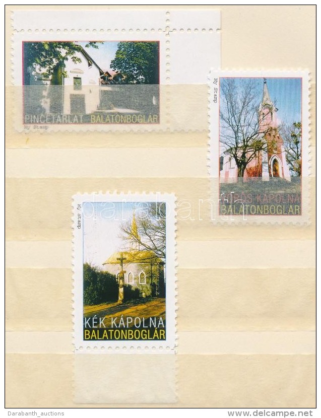 ** 2004 3 Klf My Stamp Lev&eacute;lz&aacute;r&oacute; + Balatonbogl&aacute;ri... - Non Classificati