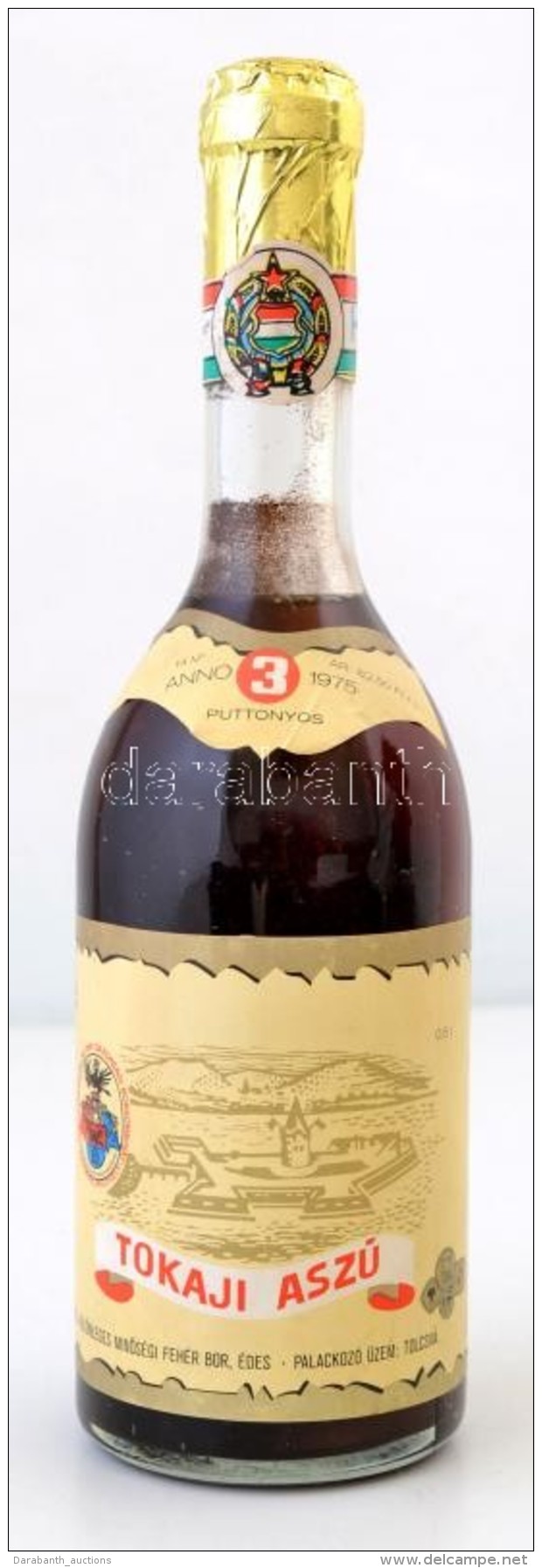 1975 3 Puttonyos Tokaji Asz&uacute; &eacute;des Feh&eacute;rbor, 0,5 L - Altri & Non Classificati